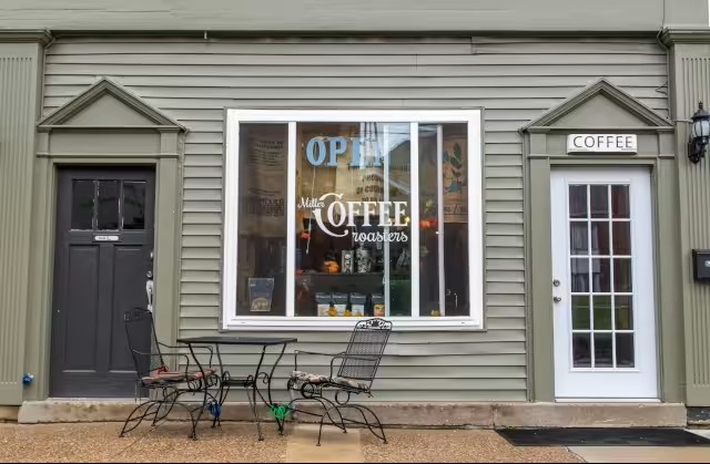 Millers Coffee Roasters storefront